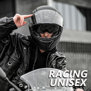 Nuevo Casco de Motocicleta Integral con Certificación ECE DOT Triple, Homologado 3C, Doble Visera, Carcasa de ABS, para Todas las Estaciones, Estilo Racing - Product Image 2