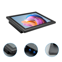 Moniteur à écran tactile industriel à écran LCD extérieur étanche 15 pouces Sunlight Ip65