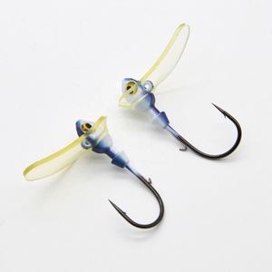 Offre Spéciale Mustad #32786 tungstène Scrounger Jig Head leurre pour rivière lac ruisseau pêche sans jupe en Silicone - Product Image 5