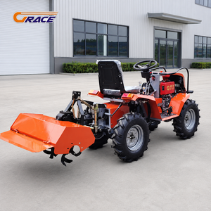 Envío Gratis, Tractores 4x4 de 18hp, Mini Tractores Diésel para Granja, Uso Agrícola en Huertos de Papaya, Jardín y Huerto, en Venta - Product Image 3