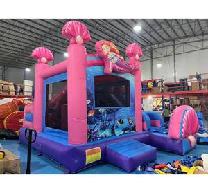 Tobogán Inflable Gigante de <span class=keywords><strong>Mickey</strong></span>, <span class=keywords><strong>Minnie</strong></span> y el Pato <span class=keywords><strong>Donald</strong></span>, Tobogán Inflable Seco para Niños, Ideal para Alquiler en Eventos y Parques Infantiles - Product Image 5