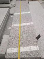 G602 Treppenstufe und Auftritt aus Grauem Granit