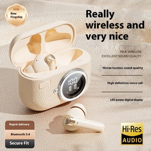 Nouveau véritable casque intra-auriculaire sans fil pour Bluetooth avec réduction du bruit longue endurance et affichage numérique modèle privé jeu de puces JL - Product Image 1