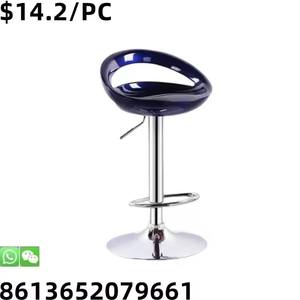 Chaise de bar en plastique de <span class=keywords><strong>tabouret</strong></span> de comptoir de <span class=keywords><strong>hauteur</strong></span> de salle à manger de <span class=keywords><strong>snack</strong></span> au design moderne - Product Image 1