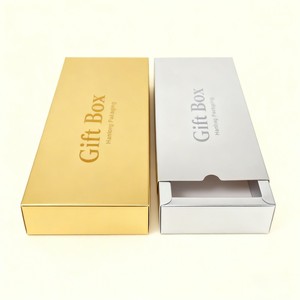 Luxury Silver/gold Card Paper Box for Gift Digital Printing Paper Box for Gift Biodegradable Fashion Gift Paper Box - Product Image 3