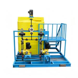 Sistema de Dosificación de Floculante Pequeño, Unidad Automática de Dosificación de Polímeros PAM/PAC, Plataforma de Tratamiento de Agua de Acero Inoxidable - Product Image 3