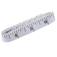 Règle à ruban souple à double échelle pour la perte de poids Mesure corporelle médicale
