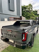 Couverture de benne rétractable en aluminium de qualité supérieure pour Ford Ranger F150 NP300 Toyota, avec verrouillage, étanche et antivol