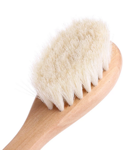 <span class=keywords><strong>Ensemble</strong></span> <span class=keywords><strong>de</strong></span> brosse et <span class=keywords><strong>de</strong></span> peigne en bois <span class=keywords><strong>de</strong></span> bambou à <span class=keywords><strong>poils</strong></span> doux en laine naturelle pour bébé nouveau-né - Product Image 2