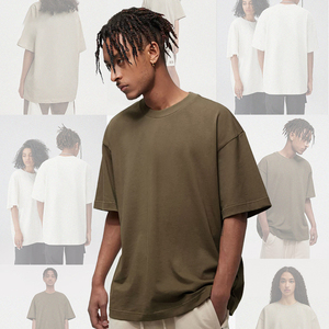Fabricante de Ropa Urbana MT2627, Camisetas Personalizadas de 310g, Camisetas Extra Grandes Lisas para Hombre y Mujer - Product Image 1