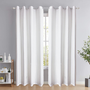 Ombrage <span class=keywords><strong>blanc</strong></span> épais personnalisé pour les magasins d'hôtel de haute qualité, rouleaux de tissu de dentelle de rideau transparent - Product Image 2