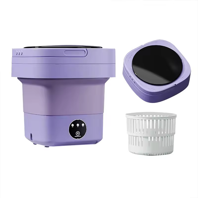 New Popular Mini Portable Washing Machine Small Portable Washing Machine Mini Washer Deep Cleaning Foldable Washing Machine
