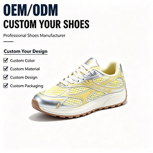 Zapatillas Deportivas de Mujer con Cordones, Suela Gruesa, Ligeras, para Tenis, Jogging, Gimnasio y Caminar - Product Image 1