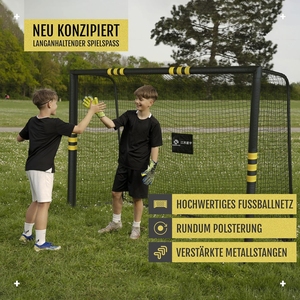 Porterías de fútbol <span class=keywords><strong>para</strong></span> jardín <span class=keywords><strong>para</strong></span> niños y adultos con portería de fútbol <span class=keywords><strong>para</strong></span> niños <span class=keywords><strong>para</strong></span> una sujeción óptima con acolchado completo - Product Image 4