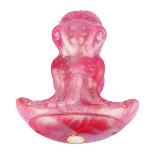 Dildo Anal Grande y Suave de Fantasía con Vibrador, Masajeador de Próstata de Silicona, Juguete Sexual para Juego Anal, Tapón Anal Usable para Mujeres y Hombres - Product Image 3