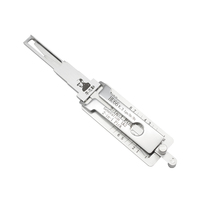 Lishi HU66 V.3 Ign 3 en 1 Décodeur de serrure Lishi Outil manuel adapté au décodeur Ouvre-serrure LISHI Outils de serrurier pour clés de véhicule