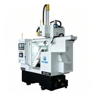Torno CNC XM-36THJ con Robot de Pórtico para Carga y Descarga Automática, Máquina de Torneado CNC de Bancada Inclinada para Fabricación de Piezas de Precisión