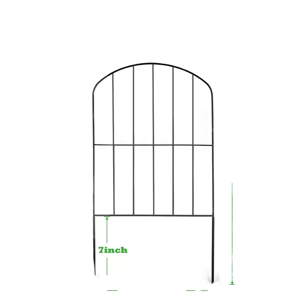 Лидер продаж, малый/средний Регулируемый барьер для животных, забор 17 дюймов * 20 футов, подземное декоративное садовое ограждение