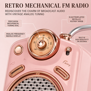 Divoom Fairy-OK II Mini Karaoké pour enceinte avec microphone intégré, <span class=keywords><strong>radio</strong></span> FM rétro, sortie 10-30W, coffret cadeau de luxe - Product Image 4