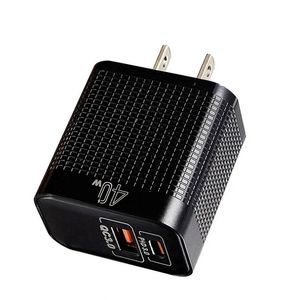 40W Dual-Port Fast Charger with PPS/QC4.0, PD 3.0 & OVP Protection - the Ultimate <b>Charging</b> Solution for Smartphones - Product Image 4