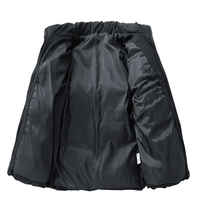 Veste matelassée pour homme, design tendance, grande taille, hiver, personnalisée