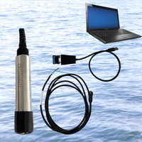 Sensor Óptico Digital de Clorofila LEADMED, DC24V, Aplicación en Lagos y Ríos, RS485 Modbus, Rango de 0-400ug/L, Material de Titanio, OEM/ODM