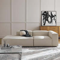 Nouveau canapé modulaire en tissu de haute qualité, style moderne et minimaliste, élégant pour appartement, salon, ameublement doux, éponge, hôtel