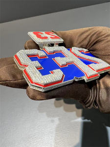 Collar con Colgante de Diamante Moissanite VVS en Plata de Ley, Personalizado OEM/ODM para Hombre y Mujer - Product Image 4