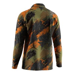 เสื้อโปโลผู้ชายแบบระบายความร้อน แห้งเร็ว กันลม กันน้ำ ระบายอากาศได้ดี เหมาะสำหรับกอล์ฟ เดินป่า ตกปลา ลายพราง มีไซส์พลัสไซส์ให้เลือก - Product Image 4