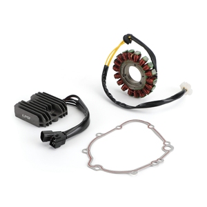 Bobine de Stator avec Kit de joint de redresseur de <span class=keywords><strong>r</strong></span>égulateur de tension Assy pour <span class=keywords><strong>Suzuki</strong></span> GSXR <span class=keywords><strong>GSX</strong></span>-<span class=keywords><strong>R</strong></span> 600 <span class=keywords><strong>750</strong></span> K6 K7 2006 <span class=keywords><strong>2007</strong></span> - Product Image 1