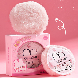 Nhà Sản Xuất Dễ Thương Thỏ Nhung Độ Bóng Cao Sáng Mềm Mại Và Sáng Xương đòn Vòng Lỏng Fluffy Bột Phồng - Product Image 1