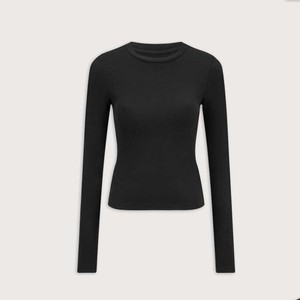 <span class=keywords><strong>2026</strong></span> Yeni Sezon Kadın Uzun Kollu Salon Tişörtü Modal Elastan Hafif Yumuşak Esnek Dört Yönlü Esneme Nefes Alabilen Dar Kesim Yoga - Product Image 2