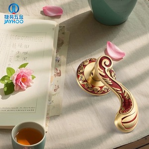 Jiehao Lever Lock Brass Interior Door Lock Brushed Finish Easy Installation Slotting Installation FT06-19 - Product Image 4