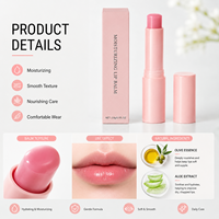 Baume à lèvres hydratant 3g aux fruits, gelée de pétrole en stick, 5 couleurs, faible MOQ 3 pièces, vente en gros, logo personnalisé