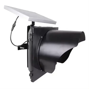 Señal de desaceleración de carretera Amarillo intermitente <span class=keywords><strong>300mm</strong></span> <span class=keywords><strong>Led</strong></span> Luz de advertencia de tráfico solar - Product Image 2