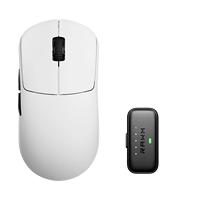 Souris de jeu RAWM Leviathan V4 Pro PAW3950 30000 DPI Nordic 52840 Taux de polling 8K 55g Souris sans fil ergonomique ultra-légère
