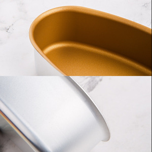 Aluminum Alloy Cheesecake Mold Oval Non-stick Baking Pan Springform Home Baking <b>Tool</b> - Product Image 2