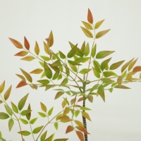 Arbre artificiel en polyester Nandina de 4 pieds, 5 pieds, 150 cm, en gros, arbre décoratif en plastique au toucher naturel