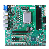 Piesia Intel 12/ke-13 Gen LGA 1700 H610 H670 Q670 Chipset 2 * DDR5 64GB Motherboard Mini industri ATX untuk 4U Server Chassis
