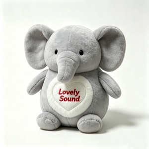 Peluche de pingüino personalizado, peluche de pingüino gris, juguete de pingüino de invierno, peluche de pingüino con corazón - Product Image 2