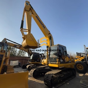 รถขุดไฮดรอลิกแบบตีนตะขาบ Komatsu PC200-8 มือสองคุณภาพสูงจากโรงงาน สำหรับงานก่อสร้างโครงสร้างพื้นฐาน - Product Image 1