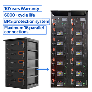 High Voltage 51.2v <b>48v</b> 30kwh 20kwh 10kwh 100ah 200ah Rack Mounted <b>Battery</b> Pack for Solar Energy Storage - Product Image 4