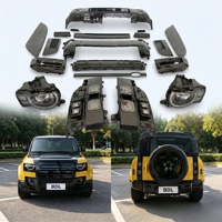 Kit de conversion noir brillant compatible avec Land Rover Defender 2020-2025 |   Améliorez les pare-chocs et les feux LED au style 2026
