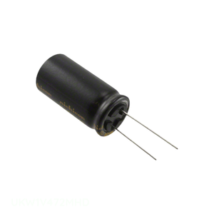Distribuidor Autorizado, Condensador de Aluminio UKW1V472MHD de 4700 uF, 20%, 35V, Radial, de Montaje a Través de Orificio - Product Image 1