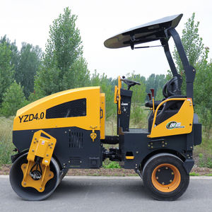 Compacteur vibrant combiné de 4 tonnes / Rouleau compresseur à <span class=keywords><strong>tambour</strong></span> avant en acier et pneus arrière en caoutchouc pour la réparation de l'asphalte (Approuvé CE) - Product Image 3