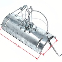Piège à taupes en baril galvanisé, pièges à souris tunnel, répulsif à taupes, écologique, pour tuer les rats en extérieur, attrapeurs pour cour, pelouse, jardin