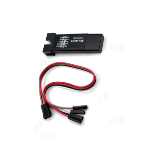 Programador <span class=keywords><strong>ST</strong></span> Link V2 Mini para STM8 STM32, Descargador y Depurador con Carcasa y Cable <span class=keywords><strong>DuPont</strong></span> - Product Image 5