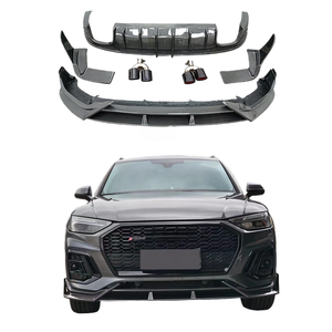 ชุดแต่งคาร์บอนไฟเบอร์คุณภาพสูงรุ่นใหม่ของ Runde สำหรับ <span class=keywords><strong>Q5</strong></span>/Q5L/SQ5 พร้อมการประกอบเข้ากันได้ 100%  ประกอบด้วยลิ้นกันชนหน้า ดิฟฟิวเซอร์หลัง และท่อไอเสีย - Product Image 1