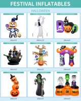Halloween événement publicité gonflable guimauve homme modèle gonflable Ghostbusters ballon gonflable personnages de dessins animés
