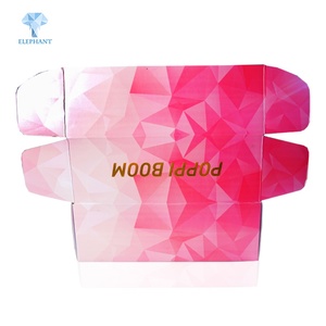 Red Gift Liquor Packaging Folding Mini Customize Single Bottle Wine <b>Box</b> - Product Image 1